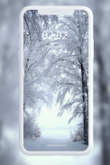 تصویر زمینه زمستانی ☃ ❄ screenshot 7