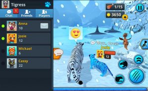 White Tiger Family Sim Online - Animal Simulator screenshot 7