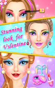 Valentine Beauty Salon Game screenshot 1