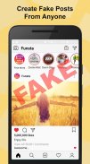 Funsta - Insta Fake Chat Post e chat diretta screenshot 4
