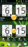 Sense Analog Clock Widget screenshot 7