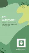 Apk Extractor - Generate, Save screenshot 1