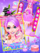 Розовая принцесса - макияж игры screenshot 4