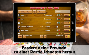 Schnopsn - Online Schnapsen Kartenspiel kostenlos screenshot 9