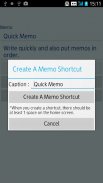 クイックメモ screenshot 2