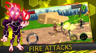 Ultimate Ben 10 Force 3D World Defender screenshot 2