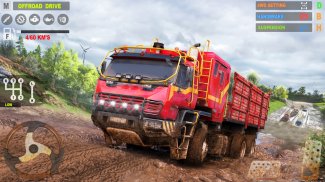 Mud Truck Driving Game Offroad screenshot 1