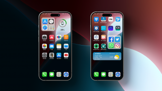 iOS17 Dark MAGIC UI Theme screenshot 4