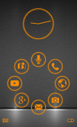 Stamped Orange SL Theme screenshot 3