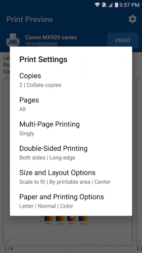 NokoPrint - Mobile Printing screenshot 4
