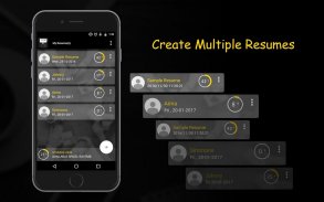Resume Builder screenshot 1