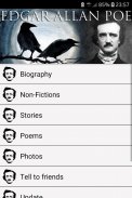 Edgar Allan Poe Full Tales - Short Stories - Poems screenshot 1