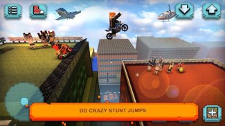 Motorcycle Racing Craft: Jogos de Moto & Criação screenshot 2