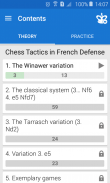 Chess Tactics: French Defense screenshot 1