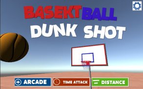 Basketball Dunk shot -game screenshot 0