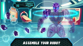 Robot War Running Robot Games screenshot 5