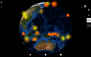 Quake & Volcanoes: 3D Globe of Volcanic Eruptions screenshot 8