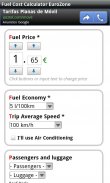 Fuel Cost Calculator UE screenshot 1