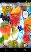 Fruits Live Wallpaper screenshot 2