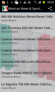 Mexican News & Sports Radio screenshot 0