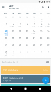 Dollarbird - Personal finance calendar screenshot 0