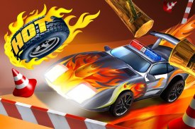 Hot Tire Asphalt Burner Action screenshot 0