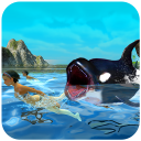 Simulator Simulasi Blue Whale Attack Icon