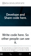 WDA Web Developer Association screenshot 1