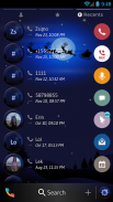 Xmas Night Phone DIaler Theme screenshot 4