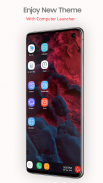 Note 10 theme for computer launcher screenshot 2