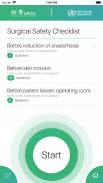 WHO Surgical Safety Checklist screenshot 1