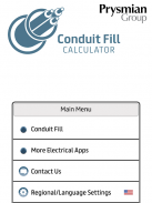 Prysmian Group Conduit Fill screenshot 14