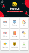 Pocket JS (Learn JavaScript) screenshot 1