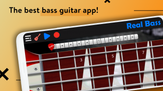 REAL BASS: جيتار باس كهربائي screenshot 1