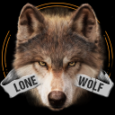Lone Wolf Wallpaper + Keyboard Icon
