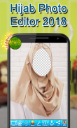 Hijab Photo Editor 2018 screenshot 3