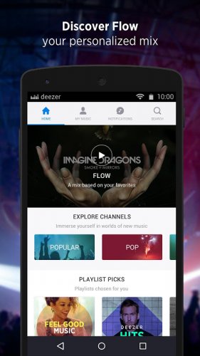 Deezer Music Player: Songs, Playlists & Podcasts screenshot 2