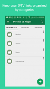 IPTV Manager para VL Player screenshot 1