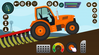 Farm Tractors Dinosaurs Games screenshot 12