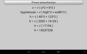 ipar trigonometri kalkulator screenshot 3