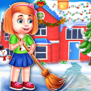 Christmas House Cleaning Game Icon