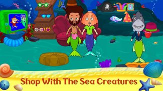 مدينة تيزي - ألعاب حورية البحر تحت الماء للأطفال screenshot 2