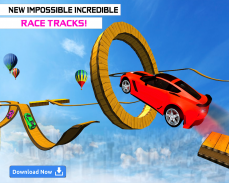 Mega Lereng Mobil Pengganti Game - Mustahil Mobil screenshot 5