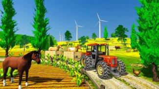 Tractor Trolley Farming Game screenshot 5