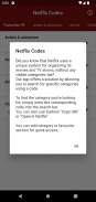 Secret Codes Nflix Categories screenshot 1