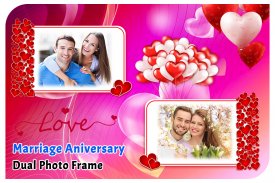 Marriage Anniversary Dual Phot screenshot 3