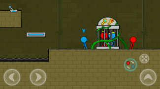 Red and Blue Stickman : Animation Parkour screenshot 3