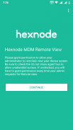 Hexnode MDM Remote View screenshot 0