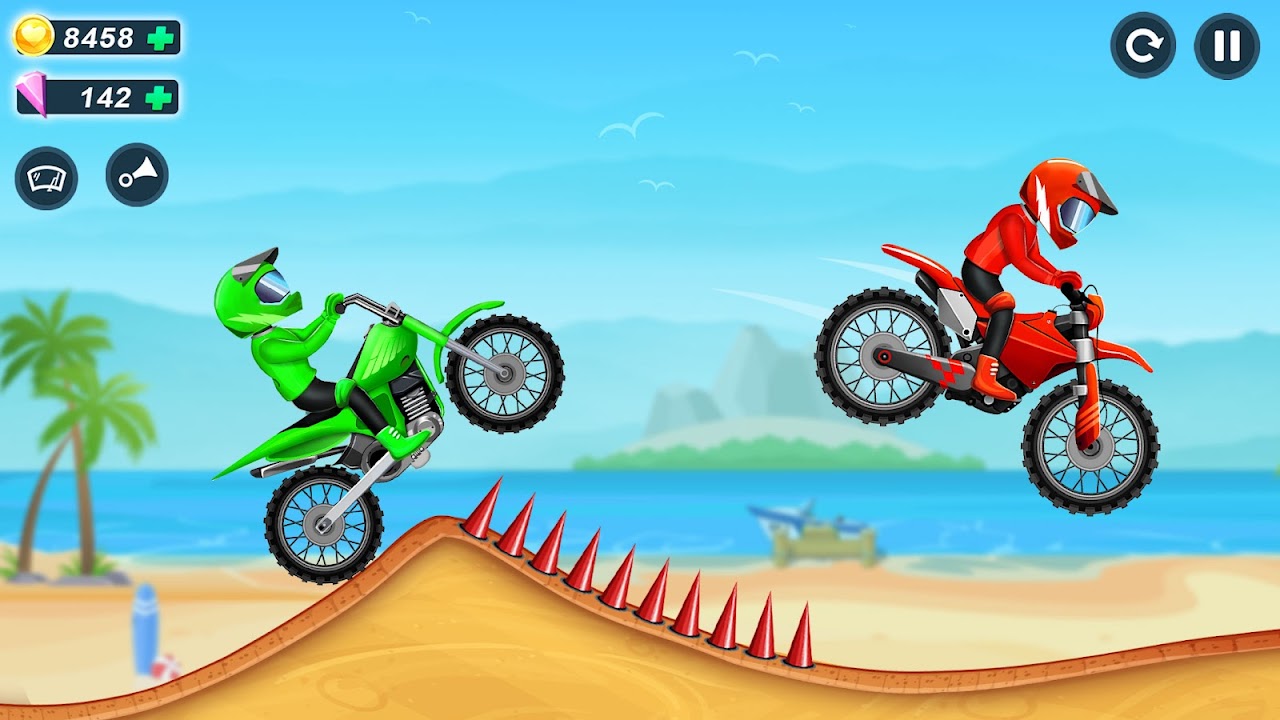 Moto X3M Bike Race Game - Gameplay Android 