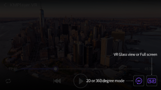 KM Player VR - 360 องศา, VR (ความเป็นจริงเสมือน) screenshot 2